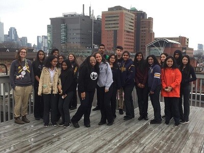 Picture of students in a group