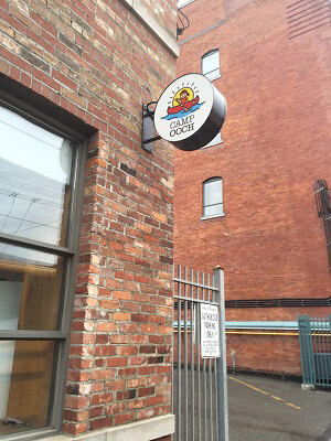 Picture of the camp ooch sign